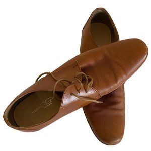 Christian Gallery Dress Shoes Mens Brown Genuine Leather US 10.5